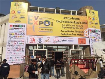 信尔胜电动车品牌在印度新德里国际会展中心