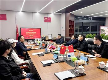 成都崇州市领导莅临信然压缩机考察