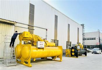 中国磁悬浮中央空调破局，信然1600冷吨全球最大机组问世