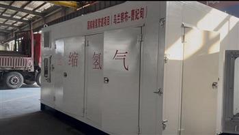 信然大型高压活塞式氢气压缩机发货啦，助力国家重点氢能管线压缩输送项目！