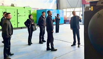 深化区域协同 共谋产业发展 — 成都青白江区人民政府考察团莅临信然集团徐州工厂洽谈合作事宜